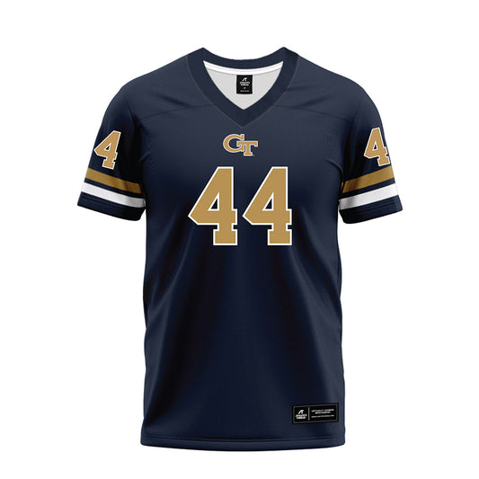 Georgia Tech - NCAA Football : Kyle Efford - Blue Premium Football Jersey-0
