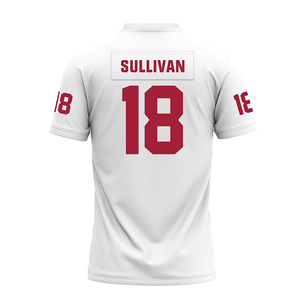 Oklahoma - NCAA Football : Cole Sullivan - White Premium Football Jersey-1