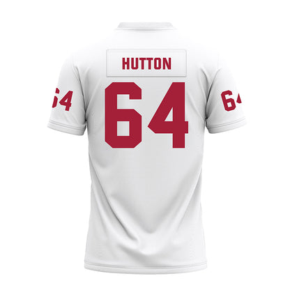 Oklahoma - NCAA Football : Sean Hutton - White Premium Football Jersey-1