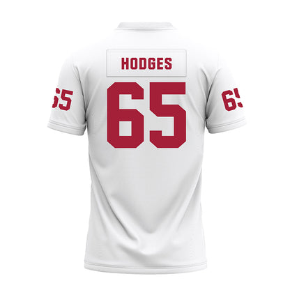 Oklahoma - NCAA Football : Ace Hodges - White Premium Football Jersey-1