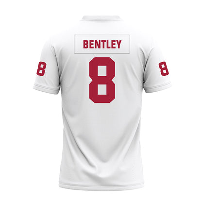 Oklahoma - NCAA Football : Bowe Bentley - White Premium Football Jersey-1