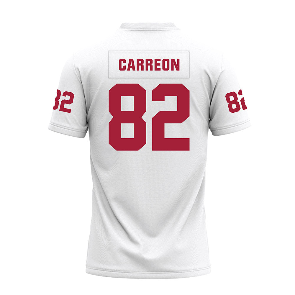 Oklahoma - NCAA Football : Ivan Carreon - White Premium Football Jersey-1