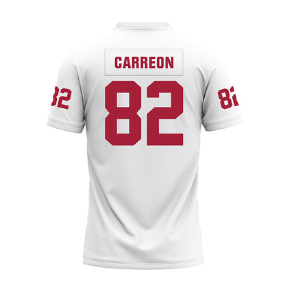 Oklahoma - NCAA Football : Ivan Carreon - White Premium Football Jersey-1