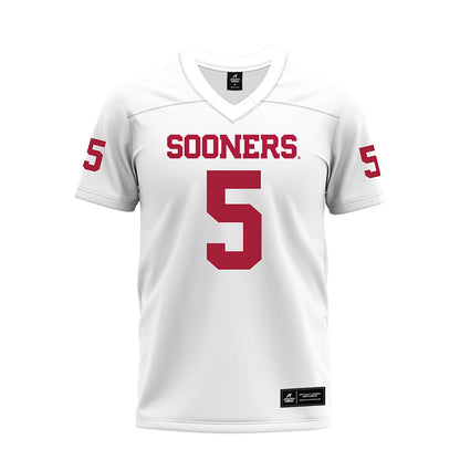 Oklahoma - NCAA Football : Markel Ford - White Premium Football Jersey-0