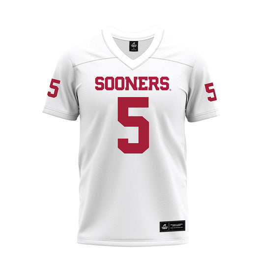 Oklahoma - NCAA Football : Markel Ford - White Premium Football Jersey-0