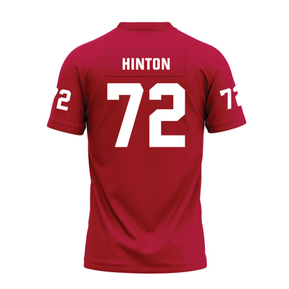Oklahoma - NCAA Football : Fred Hinton - Red Premium Football Jersey-1