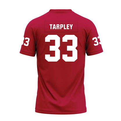 Oklahoma - NCAA Football : Preston Tarpley - Red Premium Football Jersey-1