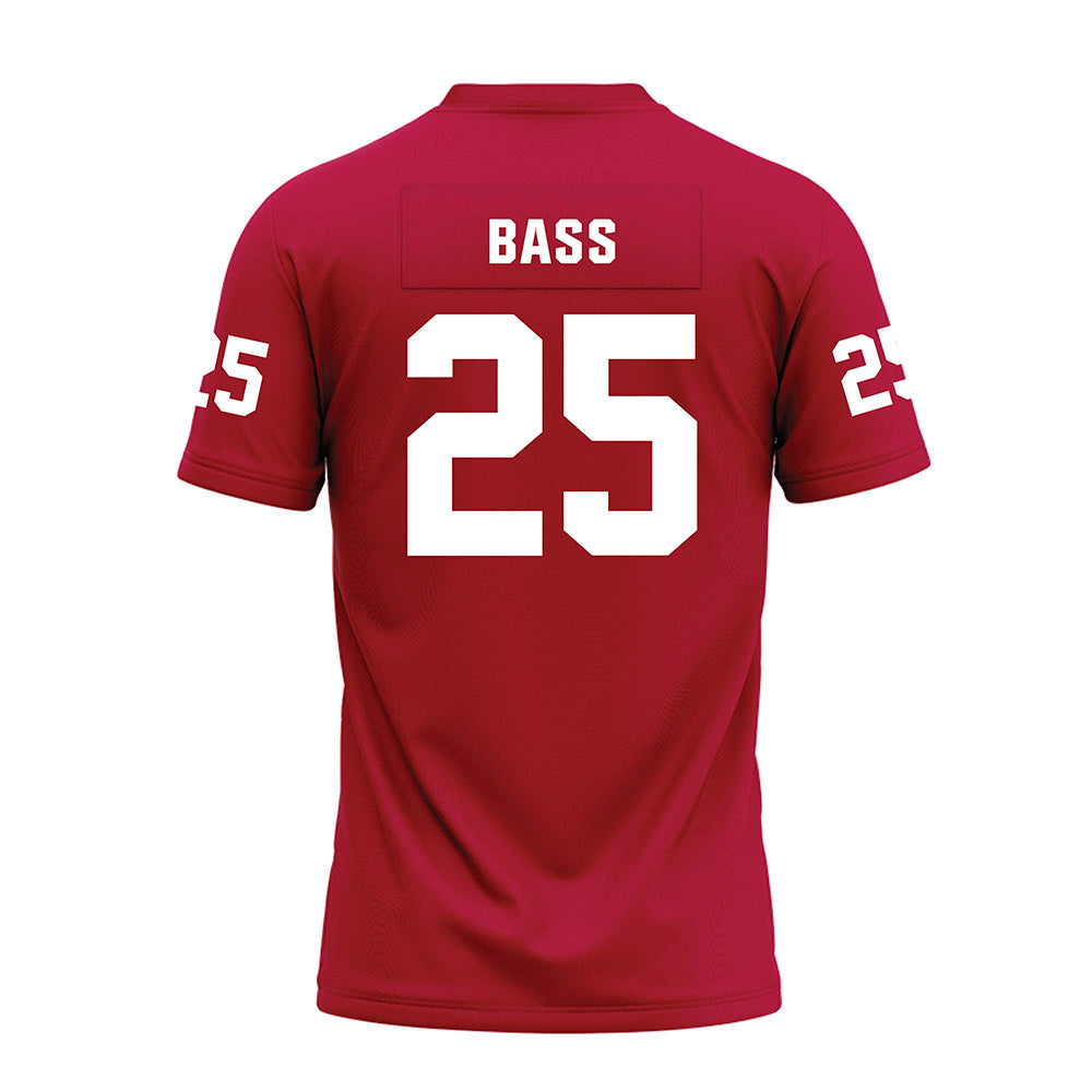 Oklahoma - NCAA Football : Andy Bass - Red Premium Football Jersey-1