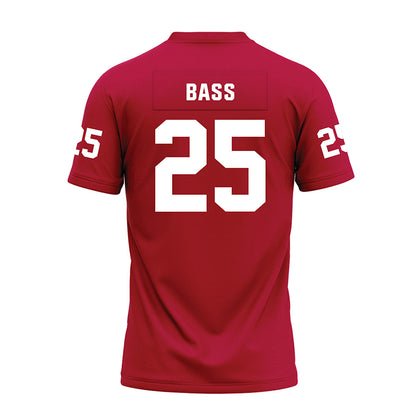 Oklahoma - NCAA Football : Andy Bass - Red Premium Football Jersey-1