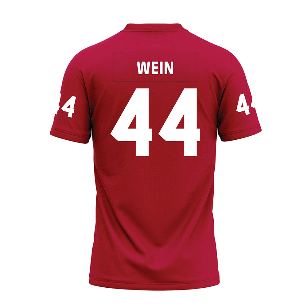Oklahoma - NCAA Football : Taylor Wein - Red Premium Football Jersey-1