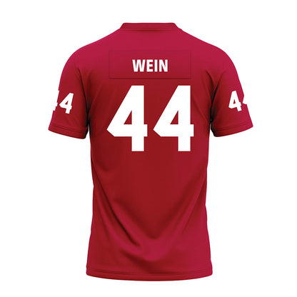 Oklahoma - NCAA Football : Taylor Wein - Red Premium Football Jersey-1