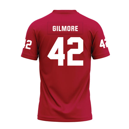 Oklahoma - NCAA Football : Wyatt Gilmore - Red Premium Football Jersey-1