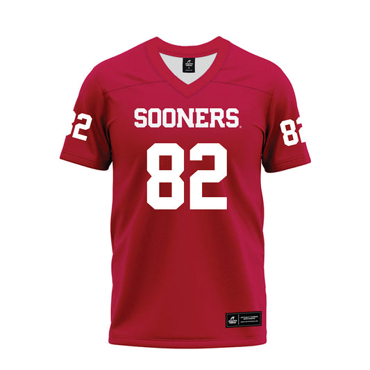 Oklahoma - NCAA Football : Ivan Carreon - Red Premium Football Jersey-0