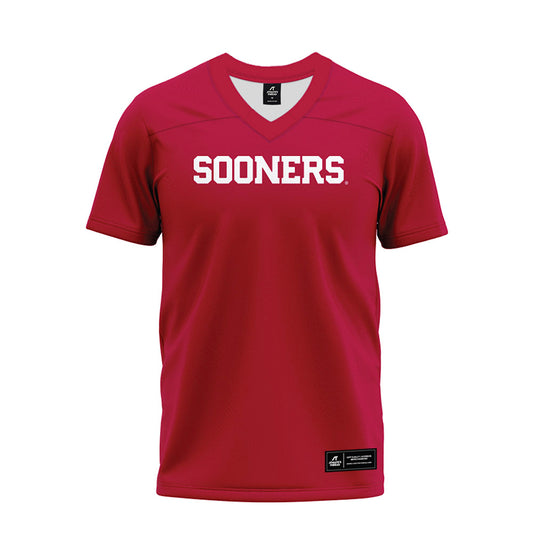 Oklahoma - NCAA Football : Jermichael Carter - Red Premium Football Jersey-0