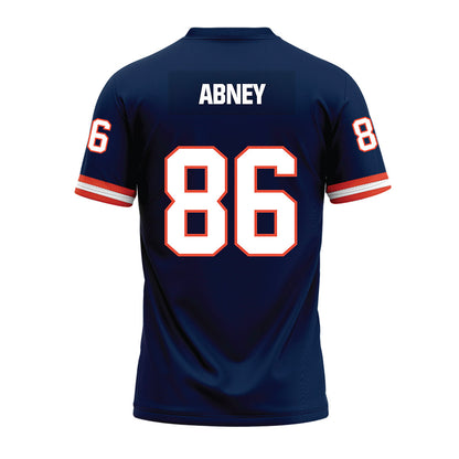 Illinois - NCAA Football : Christian Abney - Blue Premium Football Jersey-1