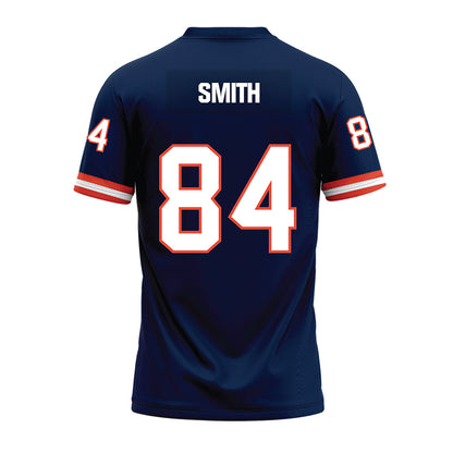 Illinois - NCAA Football : Grant Smith - Blue Premium Football Jersey-1