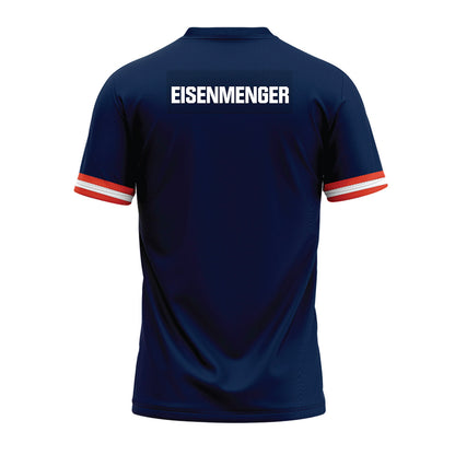 Illinois - NCAA Football : Dane Eisenmenger - Blue Premium Football Jersey-1