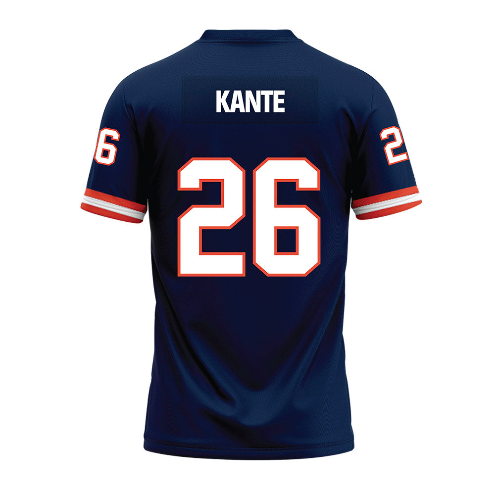 Illinois - NCAA Football : Ismael Kante - Blue Premium Football Jersey-1