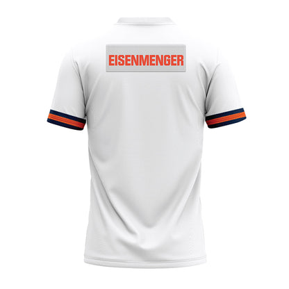 Illinois - NCAA Football : Dane Eisenmenger - White Premium Football Jersey-1