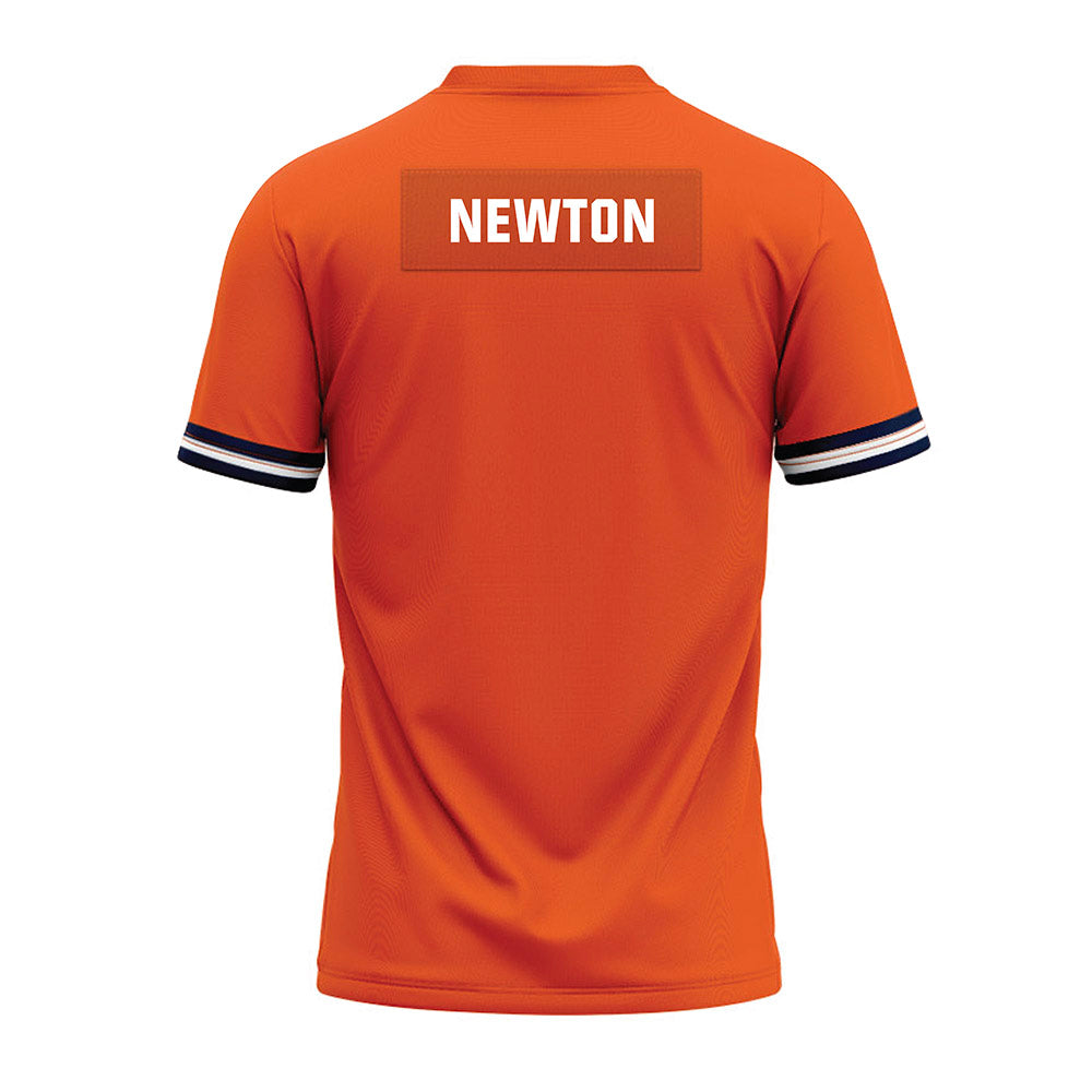 Illinois - NCAA Football : Jershaun Newton - Orange Premium Football Jersey-1