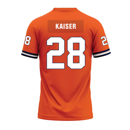Illinois - NCAA Football : Karson Kaiser - Orange Premium Football Jersey