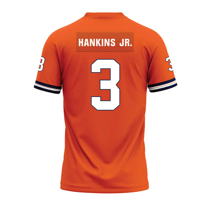 Illinois - NCAA Football : Nick Hankins Jr. - Orange Premium Football Jersey-1