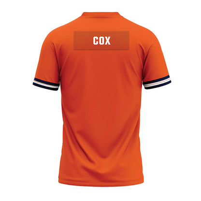 Illinois - NCAA Football : Tywan Cox - Orange Premium Football Jersey-1