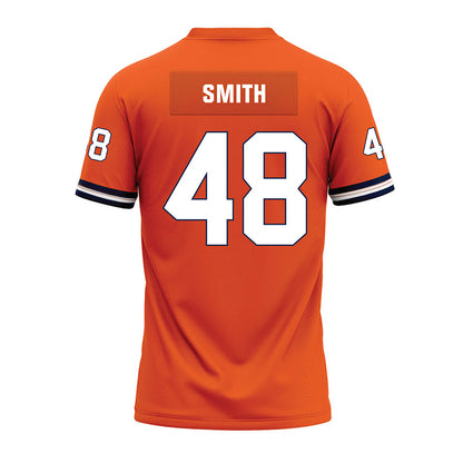 Illinois - NCAA Football : Carter Smith - Orange Premium Football Jersey-1