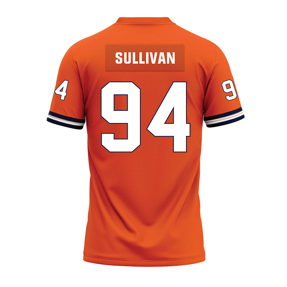 Illinois - NCAA Football : Connor Sullivan - Orange Premium Football Jersey-1