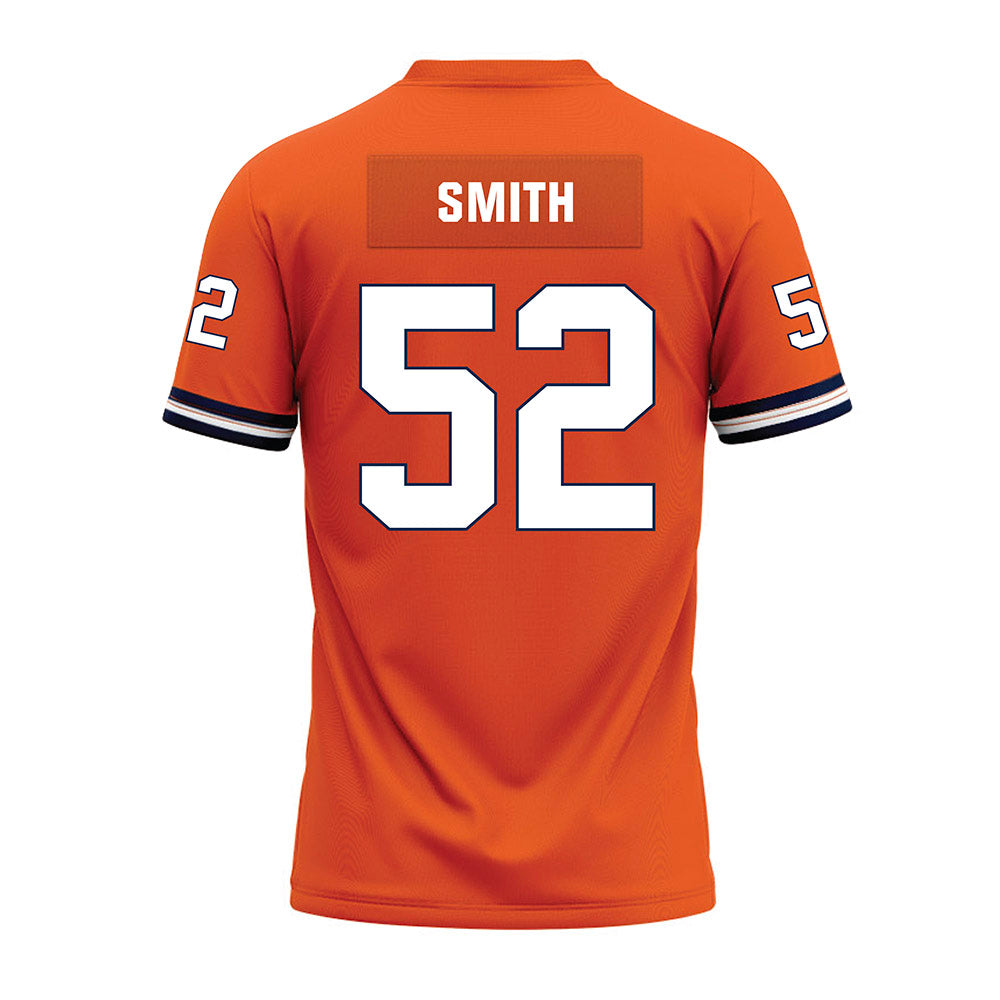 Illinois - NCAA Football : Champ Smith - Orange Premium Football Jersey-1