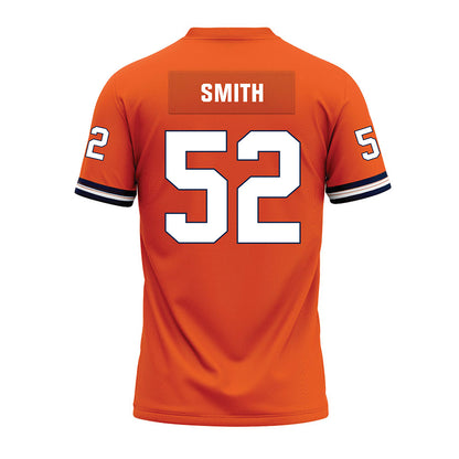Illinois - NCAA Football : Champ Smith - Orange Premium Football Jersey-1
