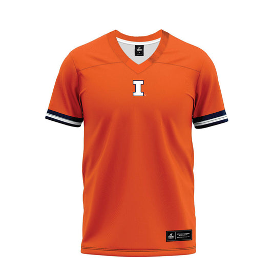 Illinois - NCAA Football : Robert Jones - Orange Premium Football Jersey-0