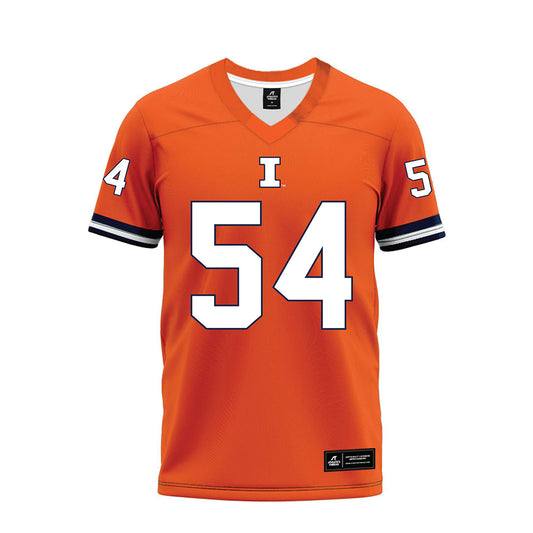 Illinois - NCAA Football : Demetrius John - Orange Premium Football Jersey