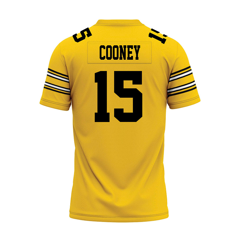 Iowa - NCAA Football : Carson Cooney - Gold Football Jersey-1
