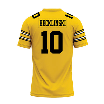 Iowa - NCAA Football : Jeremy Hecklinski - Gold Football Jersey-1