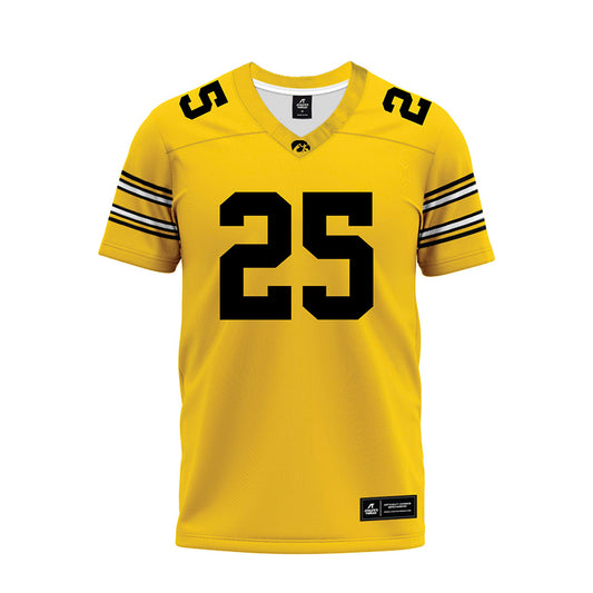 Iowa - NCAA Football : Eli Ozick - Gold Football Jersey-0