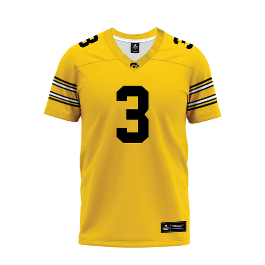 Iowa - NCAA Football : Jaylen Watson - Gold Football Jersey-0