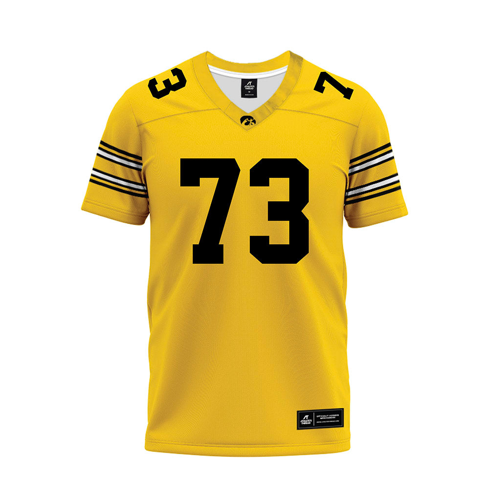 Iowa - NCAA Football : Colin Whitters - Gold Football Jersey-0