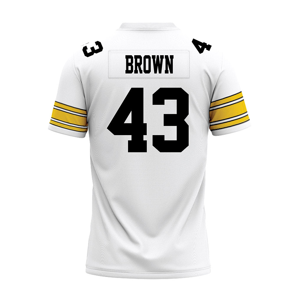 Iowa - NCAA Football : Kahmari Brown - Premium Football Jersey-1