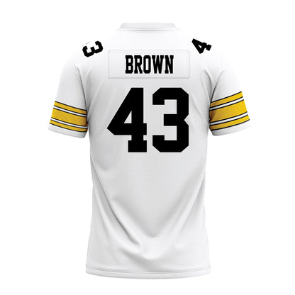Iowa - NCAA Football : Kahmari Brown - Premium Football Jersey-1