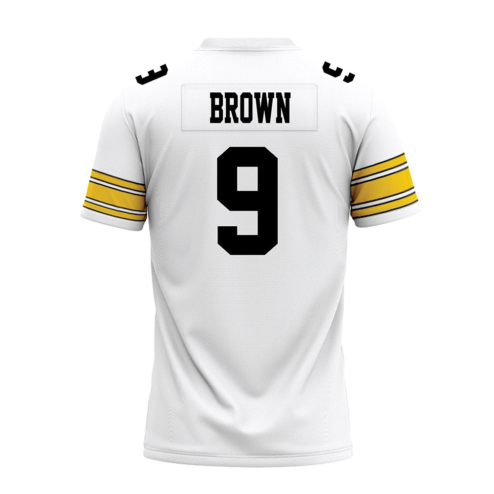Iowa - NCAA Football : Hank Brown - Premium Football Jersey-1