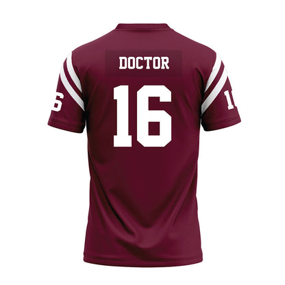 Fordham - NCAA Football : Michael Doctor - Burgundy Football Jersey-1