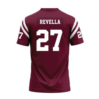 Fordham - NCAA Football : AJ Revella - Burgundy Football Jersey-1