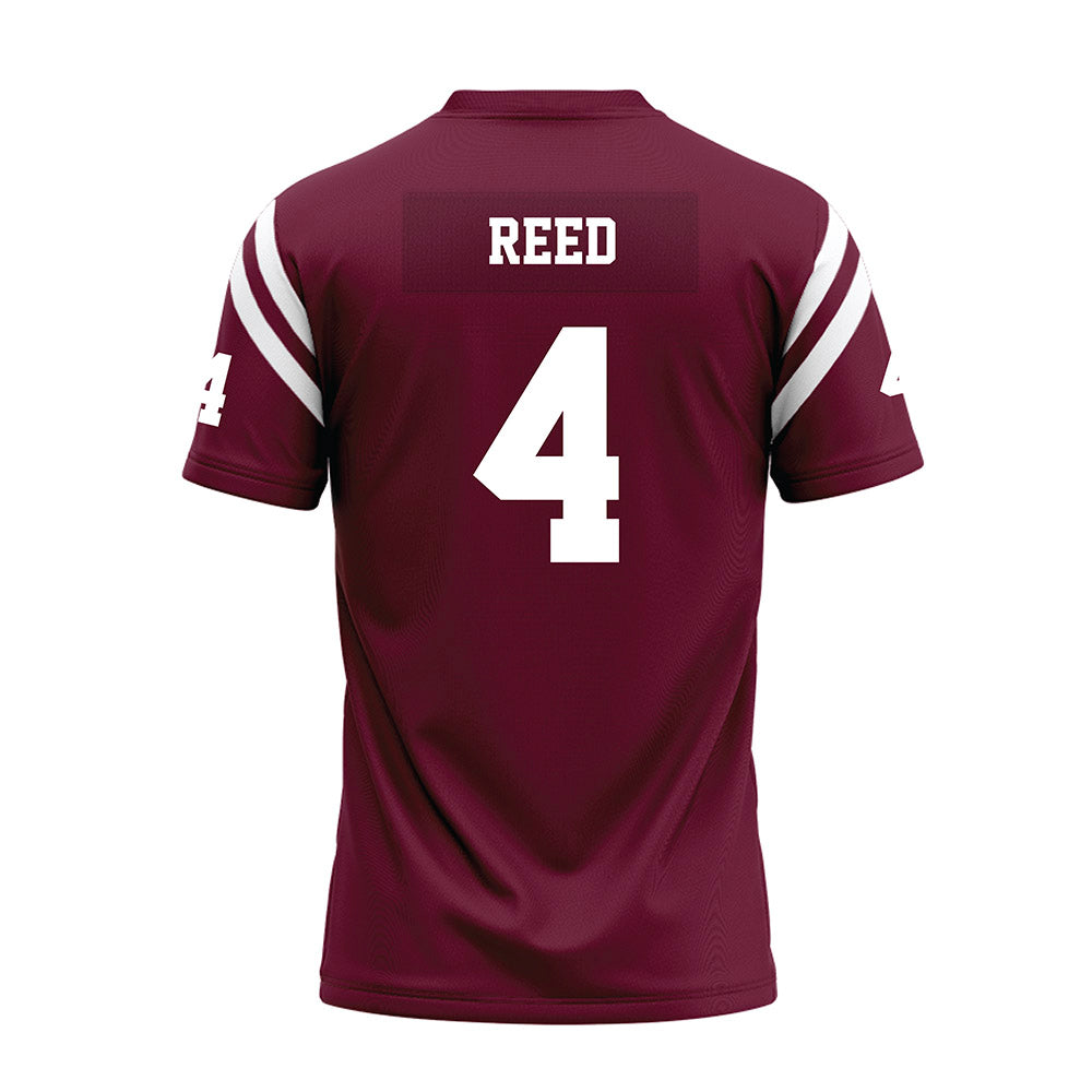 Fordham - NCAA Football : KJ Reed - Burgundy Football Jersey-1