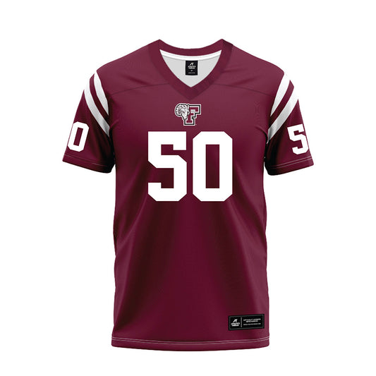 Fordham - NCAA Football : Brian Oliver Jr - Burgundy Football Jersey-0