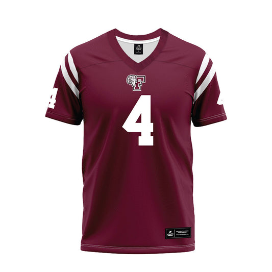 Fordham - NCAA Football : KJ Reed - Burgundy Football Jersey-0