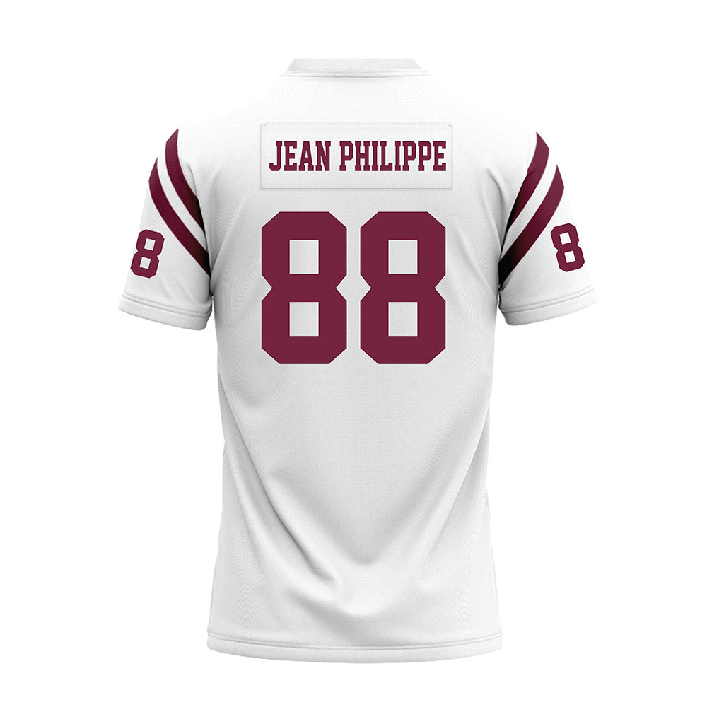 Fordham - NCAA Football : Nathan Jean Philippe - White Football Jersey-1