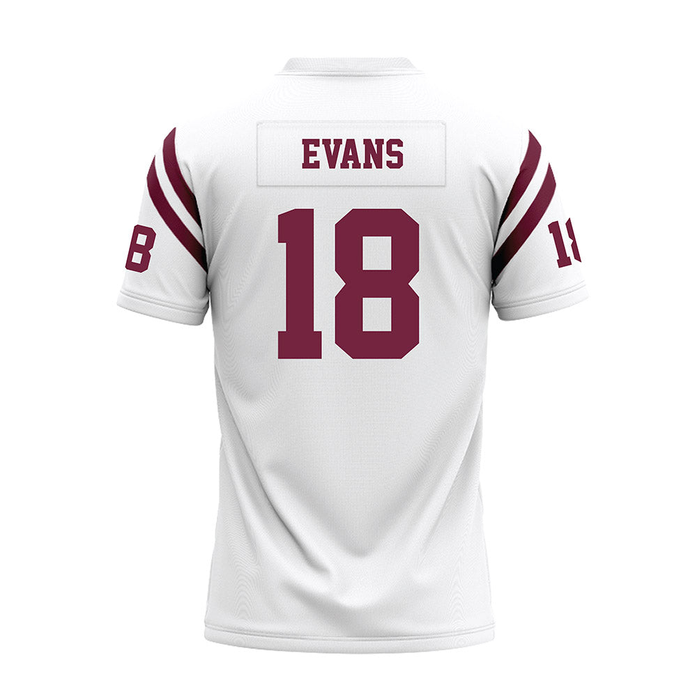 Fordham - NCAA Football : Jayln Evans - White Football Jersey-1