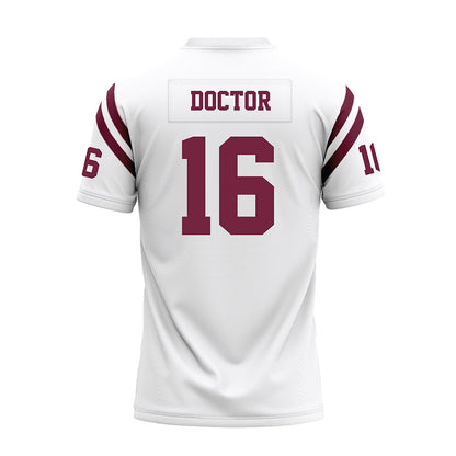 Fordham - NCAA Football : Michael Doctor - White Football Jersey-1