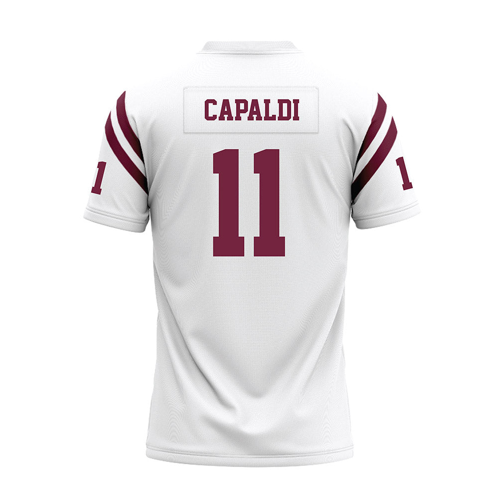 Fordham - NCAA Football : Jack Capaldi - White Football Jersey-1
